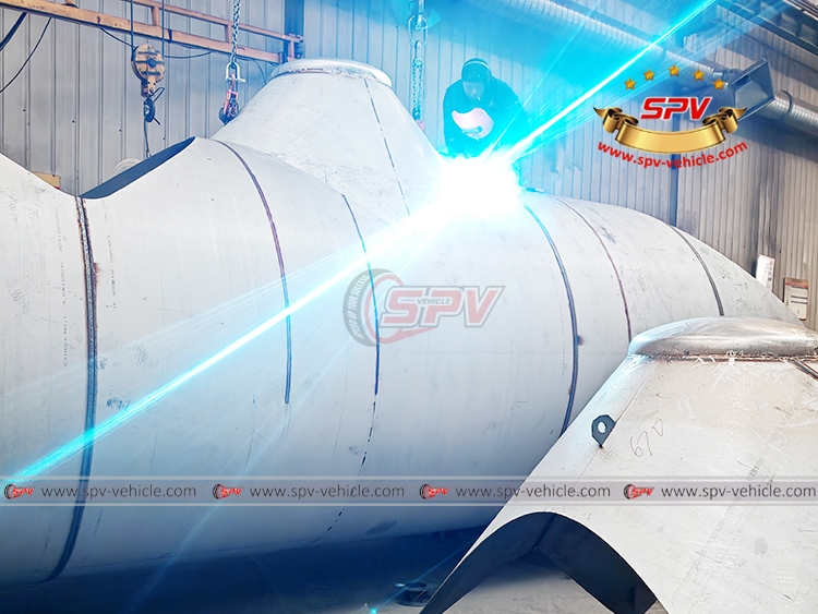 Tank Welding in Workshop